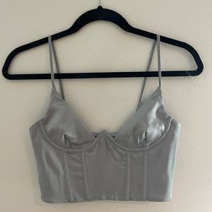 White Fox Crop Bralette